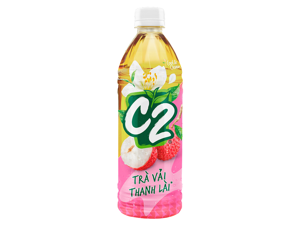 6 chai hồng trà vải C2 455ml 6 chai hồng trà vải C2 455ml