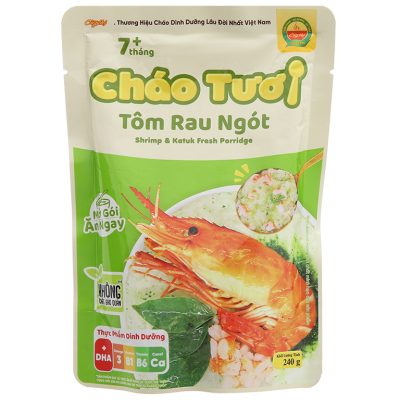 Cháo tươi tôm rau ngót Cây Thị gói 240g