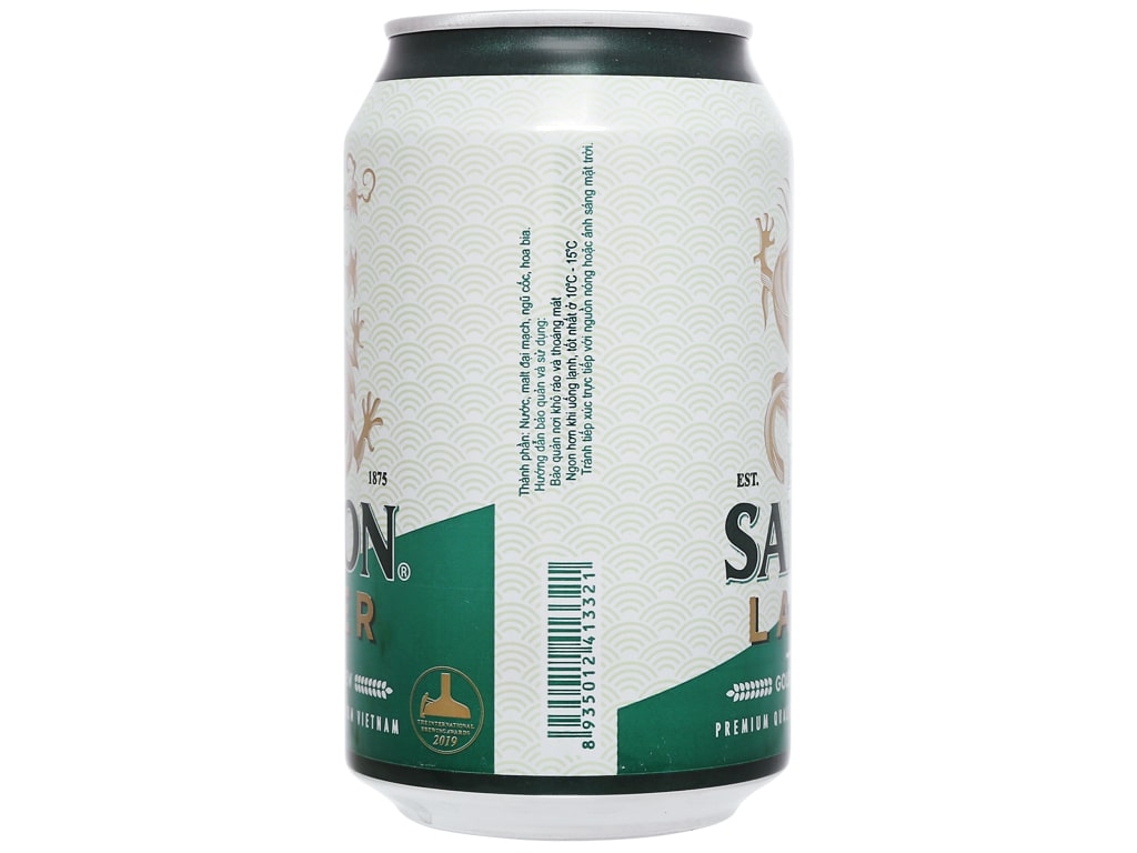 Thùng 24 lon Bia Sài Gòn Lager 330ml Thùng 24 lon Bia Sài Gòn Lager 330ml